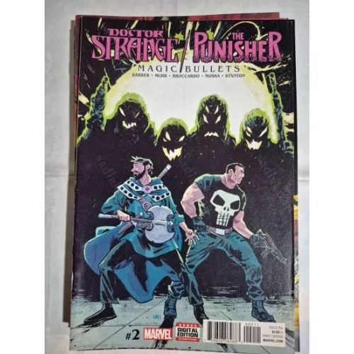 MARVEL Doctor Strange / The Punisher: Magic Bullets # 2 of 4 ( Cover Artist Michael Walsh )