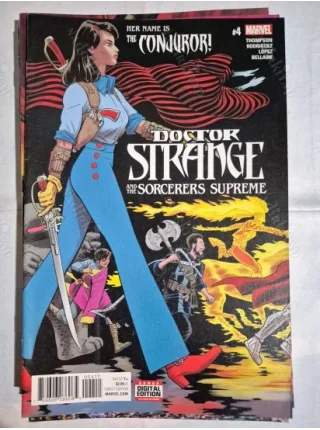 MARVEL Doctor Strange and the Sorcerers Supreme # 4 of 12 ( Cover Penciller Javier Rodríguez )