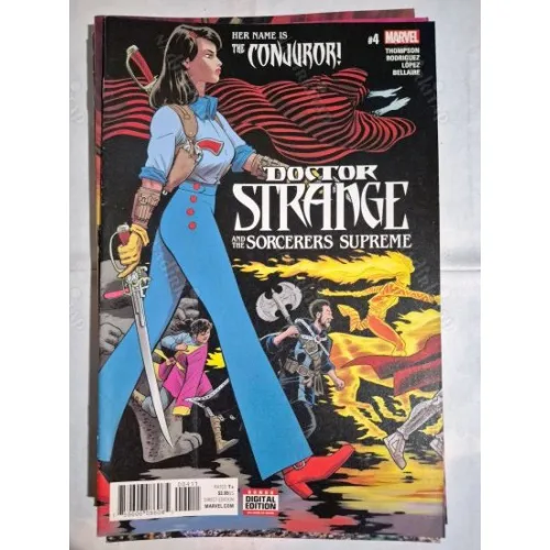 MARVEL Doctor Strange and the Sorcerers Supreme # 4 of 12 ( Cover Penciller Javier Rodríguez )