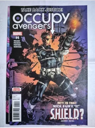 MARVEL Occupy Avengers # 4 of 9 ( Cover Artist Mike Deodato JR )