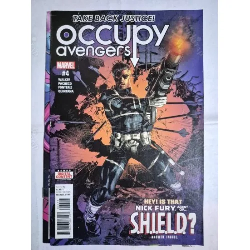 MARVEL Occupy Avengers # 4 of 9 ( Cover Artist Mike Deodato JR )