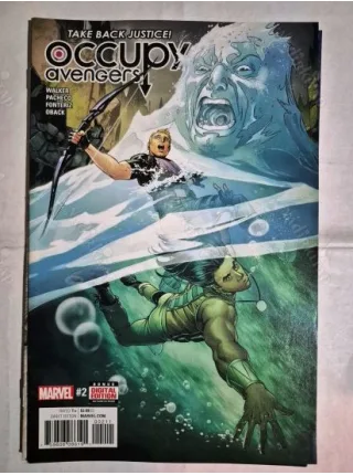 MARVEL Occupy Avengers # 2 of 9 ( Cover Penciller Carlos Pacheco )
