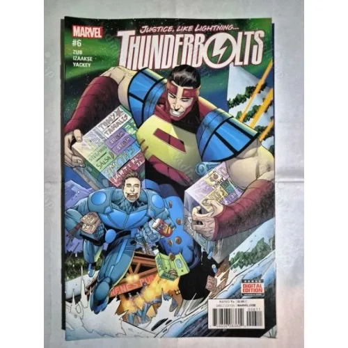 MARVEL Thunderbolts # 6 of 12 (Series Vol 4 2016-2017 Cover Artist Jon Malin )