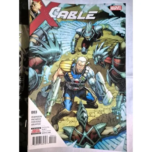 MARVEL Cable # 3 of 5 (Series Vol 3 2017-2018 Cover Artist Dale Keown )