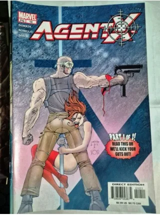 MARVEL Agent X # 10 of 15 (Cover Penciller Juan Bobillo )