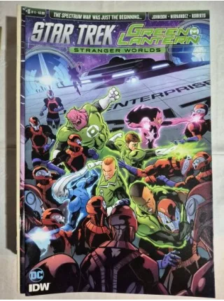 DC Star Trek / Green Lantern: Stranger Worlds # 3 of 6 (Cover Artist Ángel Hernández)