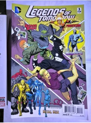DC Legends of Tomorrow # 3 of 6 (Cover Artist Liam Sharp) Firestorm, Metamorpho, Metal Men, Sugar Sprike