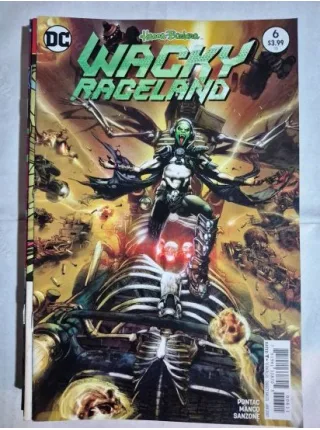 DC Wacky Raceland # 6 of 6 (Cover Artist Leonardo Manco)
