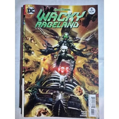 DC Wacky Raceland # 6 of 6 (Cover Artist Leonardo Manco)
