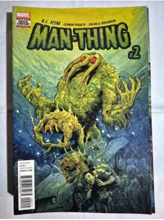 MARVEL Man-Thing # 2 of 5 (Series Vol 5 2017 Cover Artist Tyler Crook )