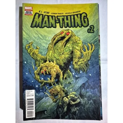 MARVEL Man-Thing # 2 of 5 (Series Vol 5 2017 Cover Artist Tyler Crook )