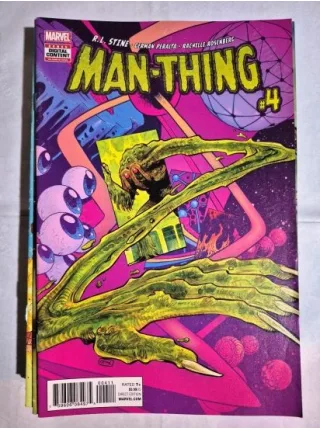 MARVEL Man-Thing # 4 of 5 (Series Vol 5 2017 Cover Artist Tyler Crook )