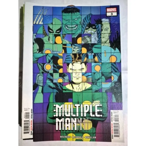 MARVEL Multiple Man # 1 of 5 (Series Vol 1 2018 Cover Artist Marcos Martín )
