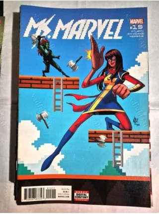 MARVEL Ms. Marvel # 15 of 38 * Series Vol. 4 2015 - 2019 (Cover Artist Nelson Blake II)