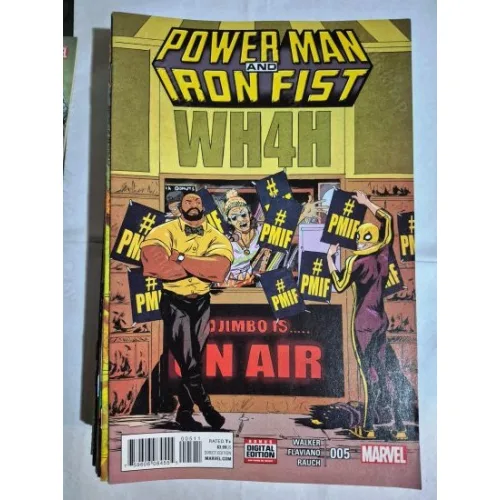 MARVEL Power Man and Iron Fist # 5 of 15 * Series Vol. 3 2016 - 2017 (Cover Artist Sanford Greene)