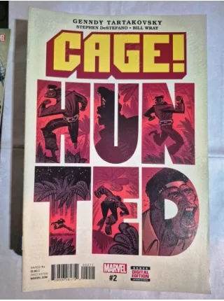 MARVEL Cage! # 2 of 4 * Series Vol. 3 2016 - 2017 (Cover Artist Genndy Tartakovsky)