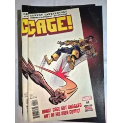 MARVEL Cage! # 4 of 4 * Series Vol. 3 2016 - 2017 (Cover Artist Genndy Tartakovsky)