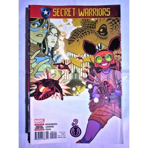 MARVEL Secret Warriors # 2 of 12 * Series Vol. 2 2017 - 2018 (Cover Artist Tradd Moore)