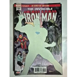 MARVEL Invincible Iron Man # 594 of 600 * Series Vol. 4 2017- 2018 (Cover Artist R. B. Silva) MARVEL Invincible Iron Man # 594 of 600 * Series Vol. 4 2017- 2018 (Cover Artist R. B. Silva)