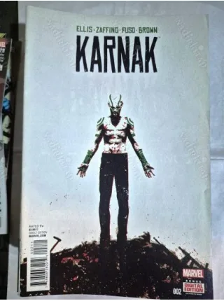 MARVEL KArnak # 2 of 6 (Cover Artist David Aja)
