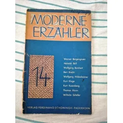 MODERNE ERZAHLER 14 (Heinrich Böll, Thomas Mann, Bert Brecht, Kluge, Bergengruen Almanca Edebiyat Dergisi 1960) MODERNE ERZAHLER 14 (Heinrich Böll, Thomas Mann, Bert Brecht, Kluge, Bergengruen Almanca Edebiyat Dergisi 1960)