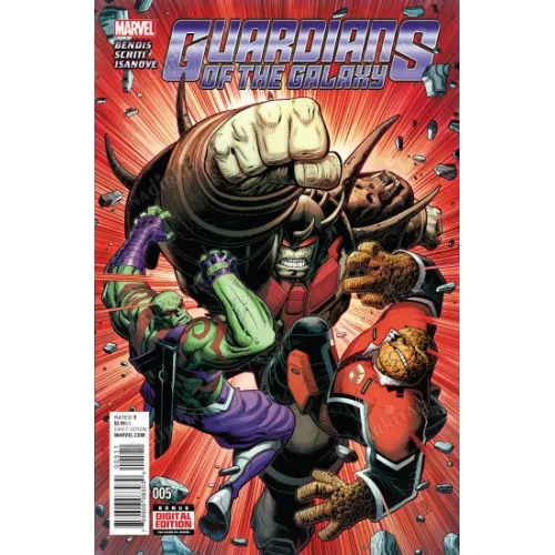 MARVEL Guardians of the Galaxy # 5 of 19 * Series Vol. 4 2015- 2017 (Cover Artist Arthur Adams)