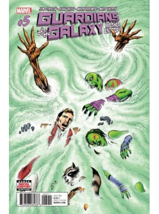 MARVEL Guardians of the Galaxy: Mother Entropy # 5 of 5 (Cover Penciller Alan Davis)