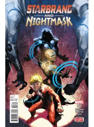 MARVEL Starbrand and Nightmask # 3 of 6 (Cover Artist Yasmine Putri)