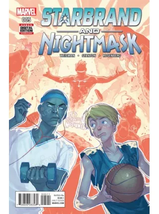 MARVEL Starbrand and Nightmask # 5 of 6 (Cover Artist Yasmine Putri)