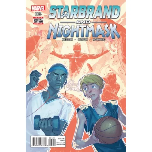 MARVEL Starbrand and Nightmask # 5 of 6 (Cover Artist Yasmine Putri)