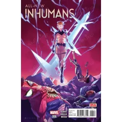 MARVEL All-New Inhumans # 6 of 12 (Cover Artist Jamal Campbell)