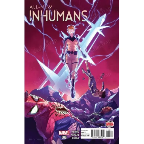 MARVEL All-New Inhumans # 6 of 12 (Cover Artist Jamal Campbell)