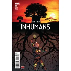 MARVEL All-New Inhumans # 8 of 12 (Cover Artist Jamal Campbell)