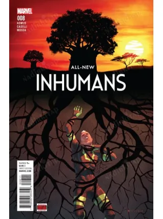 MARVEL All-New Inhumans # 8 of 12 (Cover Artist Jamal Campbell)