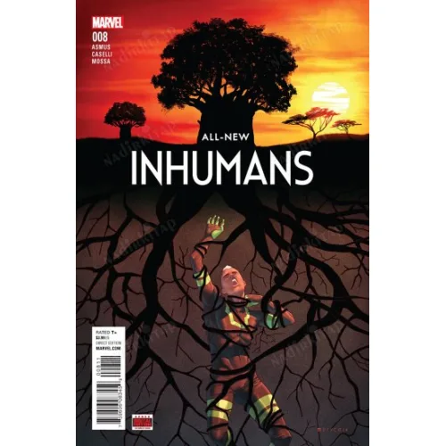 MARVEL All-New Inhumans # 8 of 12 (Cover Artist Jamal Campbell)