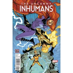 MARVEL Uncanny Inhumans # 9 of 20 (Cover Artist Mahmud Asrar)