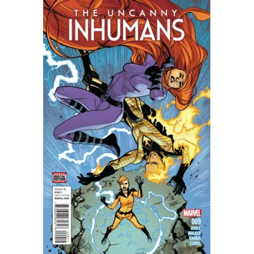 MARVEL Uncanny Inhumans # 9 of 20 (Cover Artist Mahmud Asrar)