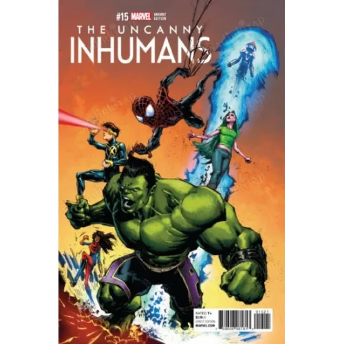 MARVEL Uncanny Inhumans # 15 of 20 (Cover Whilce Portacio Champions Variant)