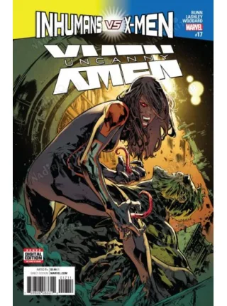 MARVEL Uncanny X-men # 17 of 19 * Series Vol 4 2016-2017 (Cover Artist Ken Lashley)