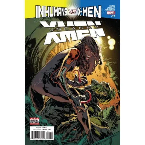 MARVEL Uncanny X-men # 17 of 19 * Series Vol 4 2016-2017 (Cover Artist Ken Lashley)