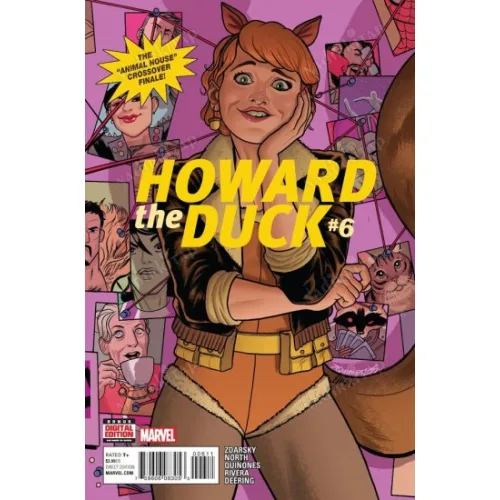 MARVEL Howard the Duck # 6 of 11 * Series Vol 5 2015-2016 (Cover Artist Joe Quinones)