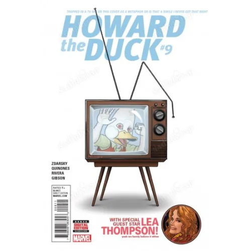 MARVEL Howard the Duck # 9 of 11 * Series Vol 5 2015-2016 (Cover Artist Joe Quinones)