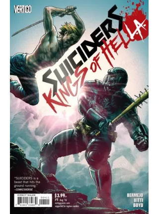 DC / Vertigo Suiciders: Kings of HelL.A. # 4 of 6 (Cover Artist Lee Bermejo)