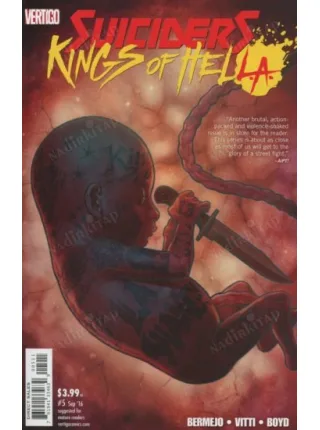 DC / Vertigo Suiciders: Kings of HelL.A. # 5 of 6 (Cover Artist Lee Bermejo)