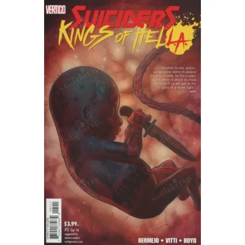 DC / Vertigo Suiciders: Kings of HelL.A. # 5 of 6 (Cover Artist Lee Bermejo)