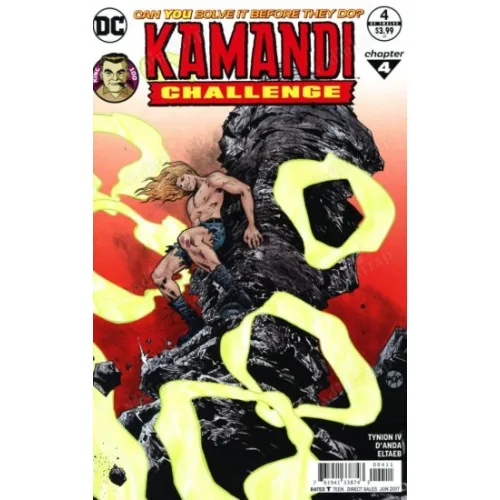 DC The Kamandi Challenge # 4 of 12 (Cover Artist Paul Pope)