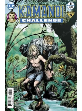 DC The Kamandi Challenge # 5 of 12 (Cover Artist Gary Frank)