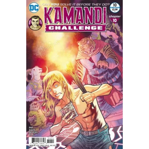 DC The Kamandi Challenge # 10 of 12 (Cover Artist Francis Manapul)