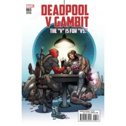MARVEL Deadpool v Gambit # 3 of 5 (Cover Pasqual Ferry Variant)