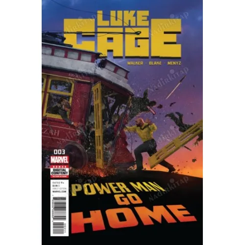 MARVEL Luke Cage # 3 of 5 (Cover Artist Rahzzah)